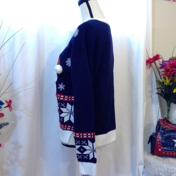 Santa Kitty Sweater - Picture 4 of 7